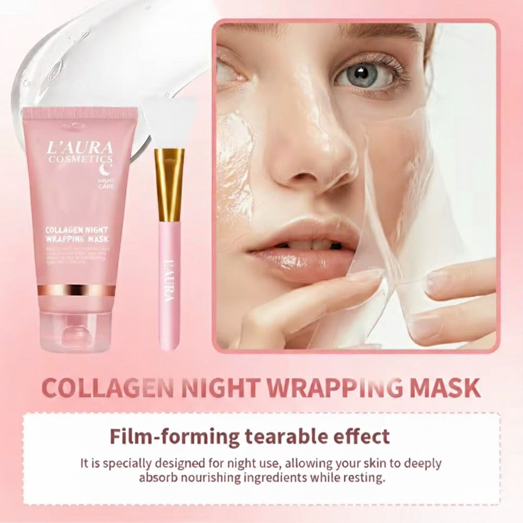 L´aura Collagen Peeling Night Mask
