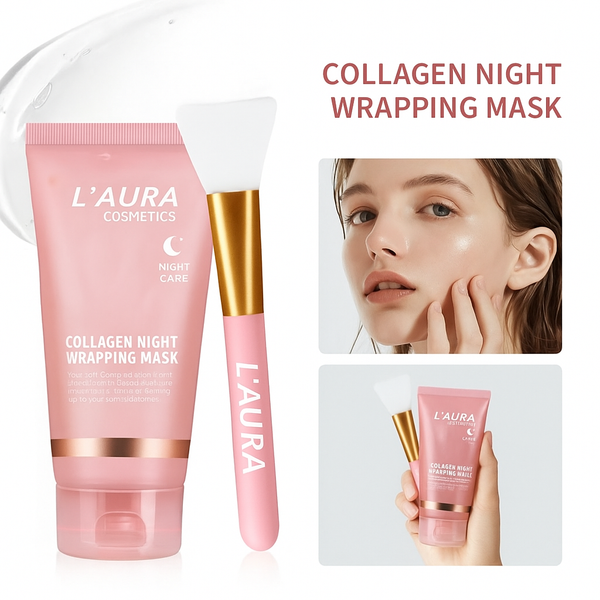 L´aura Collagen Peeling Night Mask